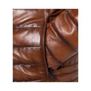 Chaqueta acolchada de calidad superior con estilo para hombre, cortavientos de burbujas para exteriores de invierno, chaqueta cálida de lona con capucha cómoda para Calle alta - Product Image 4