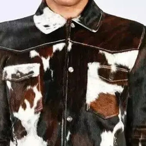 Chaqueta de cuero de vaca para hombre de la mejor oferta Nuevo estilo de moda con cremallera Alta calidad y buen valor para el invierno - Product Image 4