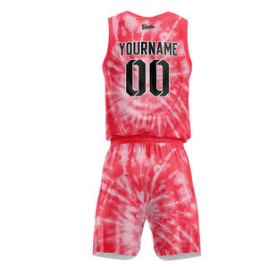 Concevez votre propre logo uniforme de basket-ball en vente de gros uniforme de basket-ball Offre Spéciale respirant emballage personnalisé - Product Image 2