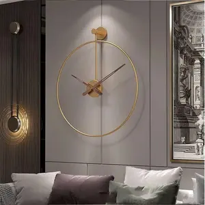 ミラーとカスタマイズされた色とサイズの家とホテルの装飾のためのアナログ壁時計を販売する信頼できるメーカー