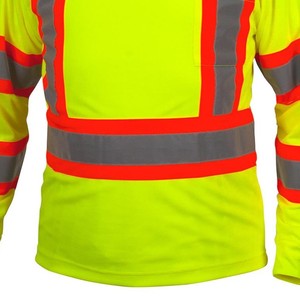 Chemise de sécurité pour homme en matériau durable facile à laver, respirante, confortable, anti-froissement, décontractée, avec des designs modernes - Product Image 5