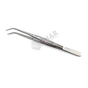 Proveedor confiable de herramientas quirúrgicas Fórceps de tejido Adson TC 1x2 dientes 12cm Fórceps de pulgar de diente de rata quirúrgica de acero inoxidable alemán - Product Image 6