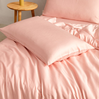 Parure de lit bébé en tissu 100 % bambou, style simple, écologique, 300 fils, avec housse et drap tissés, pour la saison d'automne – Fournisseur chinois