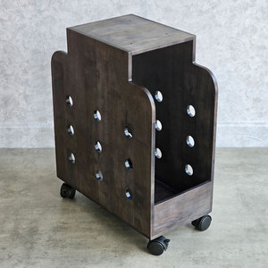 KCPU68019 Mobile Laptop <b>Stand</b> Rubberwood <b>PC</b> Case Rack - Product Image 2