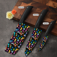 Couteau de Chef Tendance Nouvelle Génération Prix Usine – Lot de 4 Couteaux en Céramique Durables, Ambidextres, Lavables au Lave-Vaisselle, Idéal pour Offrir, Livraison Gratuite, Forgés