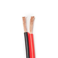 Meilleure qualité Transparent 12 Awg 14 Awg Fil de haut-parleur et câble audio Jack 3.5mm Fil électrique