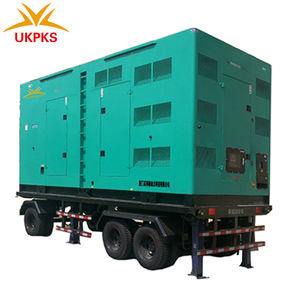 Generador Diésel Trifásico Silencioso Tipo Remolque UKPKS AC con Arranque Eléctrico de 24V CC - Product Image 2