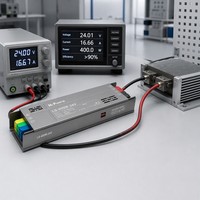 Alimentation à découpage LED 12V 24V LS-400W 100% pleine puissance, transformateur AC/DC ultra-mince avec certifications CE RoHS pour éclairage LED et CCTV