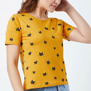 T-shirt pour femme, haut surdimensionné, vêtement décontracté et extensible, sur mesure - Product Image 2