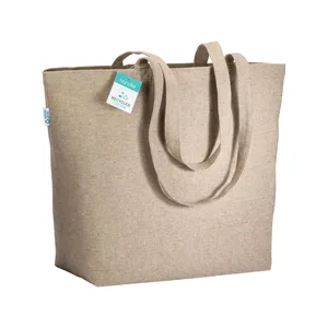 22119 Borse Promozionali Serie Shopper in Cotone Riciclato Sostenibile - Product Image 1
