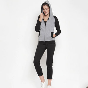 Conjunto de chándal personalizado para mujer, conjunto de moda, ropa informal de manga larga, fabricante OEM. - Product Image 2