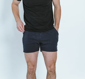 Pantalones cortos deportivos de baloncesto personalizados para hombre, algodón transpirable, felpa francesa para verano, Fitness, correr, patrón sólido, pantalones cortos de sudor personalizados - Product Image 3