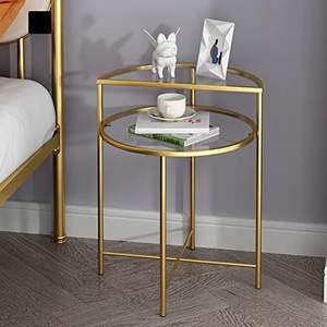 Table de chevet en laiton au meilleur design avec motifs dorés inspirés pour des intérieurs de chambres élégants et des meubles de luxe pour la maison - Product Image 1