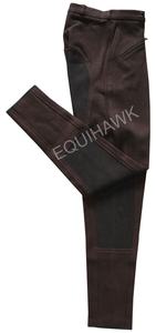 Pantalones de Montar a Caballo de Punto de Algodón Premium y Jodhpur con Bolsillo Cruzado, Corte Ajustado, Cierre de Cremallera, Diseño Personalizado - EQUIHAWK - Product Image 5