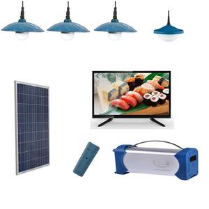 Système solaire domestique complet hors réseau, kit résidentiel pour économie d'énergie, éclairage LED et alimentation de secours pour petits appareils, conception durable - Product Image 3