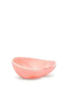 Juego de Tazones para Sopa de Resina Ecológica de Lujo con Diseño en Espiral, Color Blanco Perlado, Estilo Nórdico, para Servir Ensaladas - Product Image 3