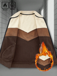 Vente en gros de fabricants pour hommes Colorblock Varsity Jacket Custom PU Leather Sleeve Letterman Jacket Clothing Brand - Product Image 3