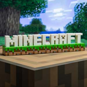 ไฟ LED โลโก้ Minecraft ใช้พลังงานจากแบตเตอรี่ - Product Image 2