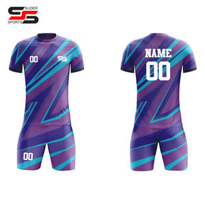 Ensemble complet d'uniformes maillots de football maillots de football pour enfants sublimé avec logo personnalisé entraînement d'équipe short pour enfants - Product Image 6