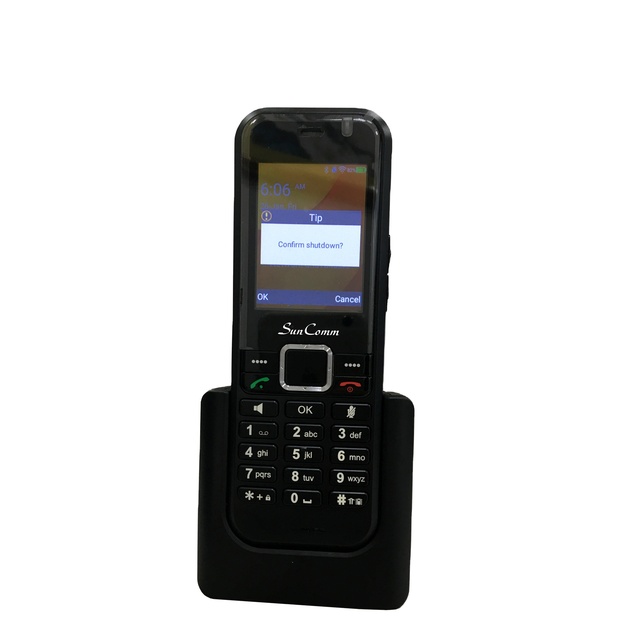 SC-9088-GH4G 4G LTE Dual-Band Cordless Phone with Wi-Fi Hotspot (2.4GHz/5GHz) Black Type-C USB Port for Home and Office