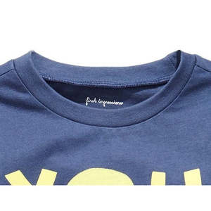 Maglietta Lunga Blu per Neonato First Impressions, 100% Cotone Jersey con Stampa Sorriso, Taglia 3-6 Mesi - Product Image 2