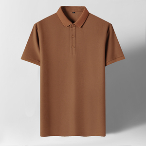 Polo de manga corta para hombre, logotipo personalizado bordado, poliéster, algodón, uniforme de empresa, polos personalizables - Product Image 4