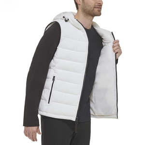 Chaleco acolchado de burbujas de alta calidad para hombres americanos de invierno al aire libre Casual Body Warmer chaqueta sin mangas con cremallera chaleco ligero - Product Image 6