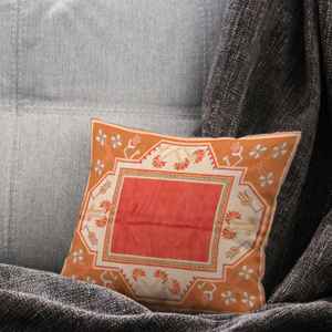 Bohemian Vintage Print Turkish Kilim <b>Throw</b> <b>Pillow</b>, Woven Comfort,Cover+Insert - Product Image 5