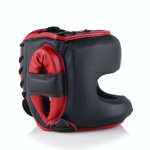Casque de boxe professionnel personnalisé fait main, vente en gros OEM, avec logo personnalisé, pour l'entraînement, protection de la tête pour hommes et femmes - Product Image 2