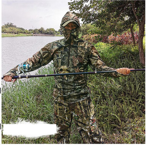 Combinaison de chasse en softshell orange vif pour l'hiver, imperméable, respirante, imprimée, pour la randonnée et la chasse en plein air - Product Image 4