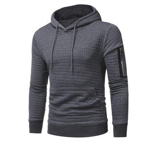 Pulls à capuche de haute qualité pour hommes Nouveaux sweats en polaire de style hivernal avec technique lavée Sweats à capuche zippés en tissu éponge - Product Image 5