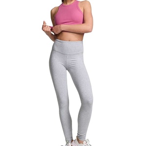 Leggings Deportivos Elásticos 100% Algodón para Mujer, Alto Rendimiento, Ecológicos, Transpirables, Modernos, Estampados, para Correr 2026 - Product Image 1
