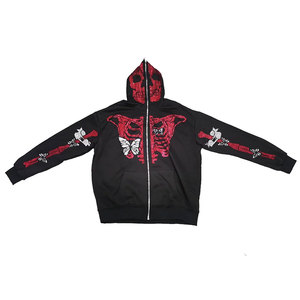 Suministro directo de fábrica Nueva llegada Elegante invierno Poliéster/Sudaderas con capucha de algodón Cómodo Fleece Cremallera completa Elegante con capucha Sólido - Product Image 2