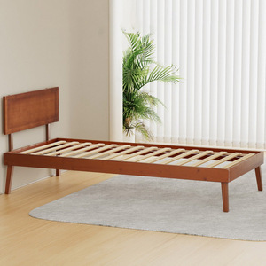 Solid wood <b>bed</b> frame top trending furniture for bedroom wooden platform <b>beds</b> <b>ready</b> to ship - Product Image 5