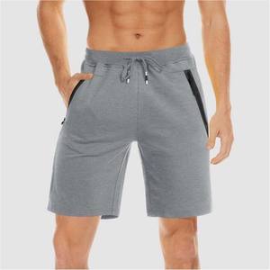 Vente en gros de vêtements pour hommes fabriqués sur mesure Shorts de fitness pour la course à pied Shorts de jogging décontractés en coton avec poches pour hommes - Product Image 1
