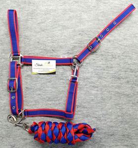 Fait sur mesure 2 mètres cheval plomb course équestre réglable en Nylon licou solide Fine qualité matériel prix de gros - Product Image 3