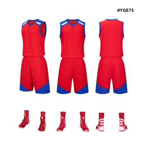 Conjunto de Jersey de baloncesto personalizado de alta calidad de tendencia superior para hombres, pantalones cortos de uniforme para adultos y niños, pantalones deportivos para Club de equipos - Product Image 3