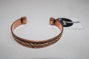 Antique Pure <b>Copper</b> Cuff <b>Bracelet</b> Blood Pressure Monitor Cuff Woven <b>Bracelet</b>(Cuff) From Tradnary - Product Image 2