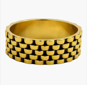 กำไลข้อมือทองเหลืองทำมือ ทนทาน เป็นมิตรกับสิ่งแวดล้อม ทันสมัย สวยงาม คุณภาพสูง พิมพ์ลายดิจิทัล สำหรับผู้หญิง แฟชั่น - Product Image 2