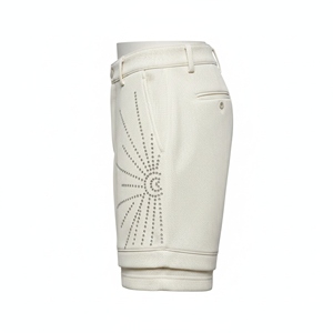 <b>Men</b> Nylon <b>Shorts</b> Custom Rhinestone Eco-Friendly Breathable Quick Dry Y2K Streetwear Boxy Fit Gym Casual Half Pants OEM Supply - Product Image 3