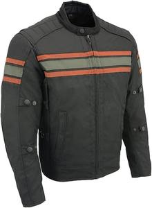 2025 OEM Cardura veste de moto imperméable tout temps Style de rue haute avec col montant Logo avant Prix d'usine direct - Product Image 5