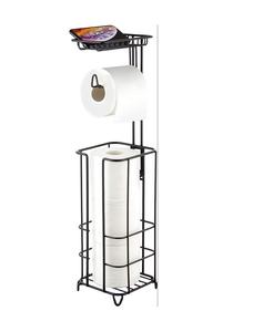 Soporte de papel higiénico de acero inoxidable, montaje en pared, duradero, de larga duración, elegante para uso doméstico, hotel, restaurante y baño - Product Image 6