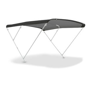 Élégance Design élégant 3-Arches Bimini Top Haute Qualité Durable 20mm Blanc Laqué Matériau Aluminium Couverture de Bateau pour Bateaux - Product Image 1