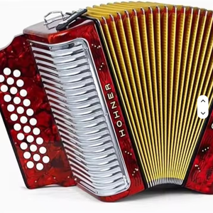 Original New 3500FB II 31 Button Diatonic <b>Accordion</b> Black Bag Straps - Product Image 4