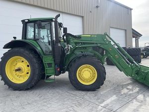 Tractor agrícola original multifunción de nuevo diseño, granja Johnn Deere bastante usada con cargador frontal, tractor 4x4 listo para exportar - Product Image 6