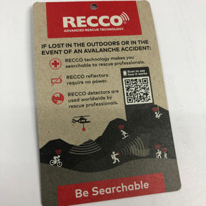 Étiquette volante de luxe personnalisée à la mode Impression offset Étiquette pivotante Recyclage Papier kraft écologique Carte-cadeau de marque UV en relief gaufré - Product Image 1