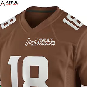 Jersey de fútbol americano personalizado para adultos, equipo de práctica, juego, ropa deportiva, suministro al por mayor, camiseta de fútbol americano - Product Image 4