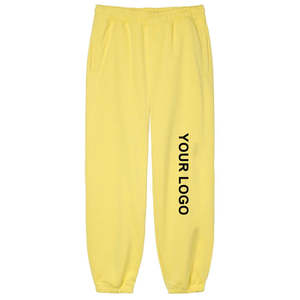 Pantalon de survêtement en molleton pour homme, 370 grammes, ample, logo personnalisé, séchage rapide, hiver, service OEM, haute qualité - Product Image 4