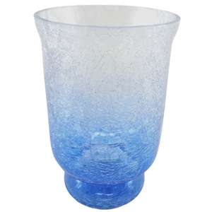 Juego de 2 floreros de cristal, maceta de diseño de lujo de Color verde para decoración de sala de estar, hecha a mano a granel - Product Image 4