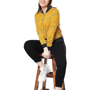 เสื้อแจ็คเก็ตบอมเบอร์สำหรับผู้หญิง - Product Image 4